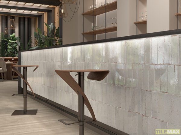 Musa Blanco Kitchen Bar Splashback