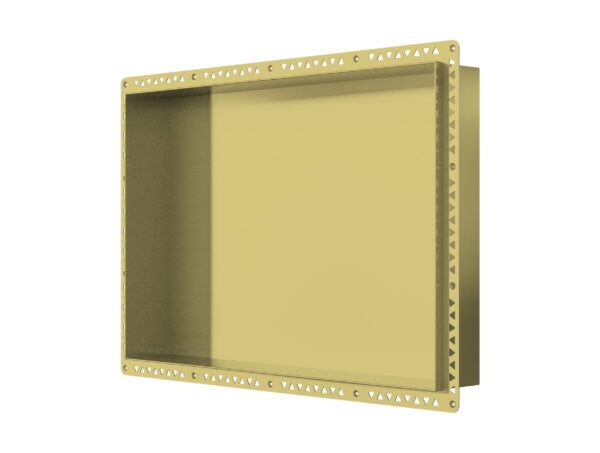 Art Anook Shower Niche 600x400mm Brushed Gold Product Image