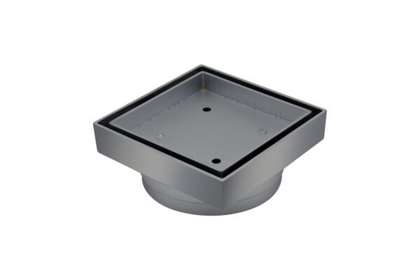 Art Floor Waste Bermuda Square Chrome Product Image